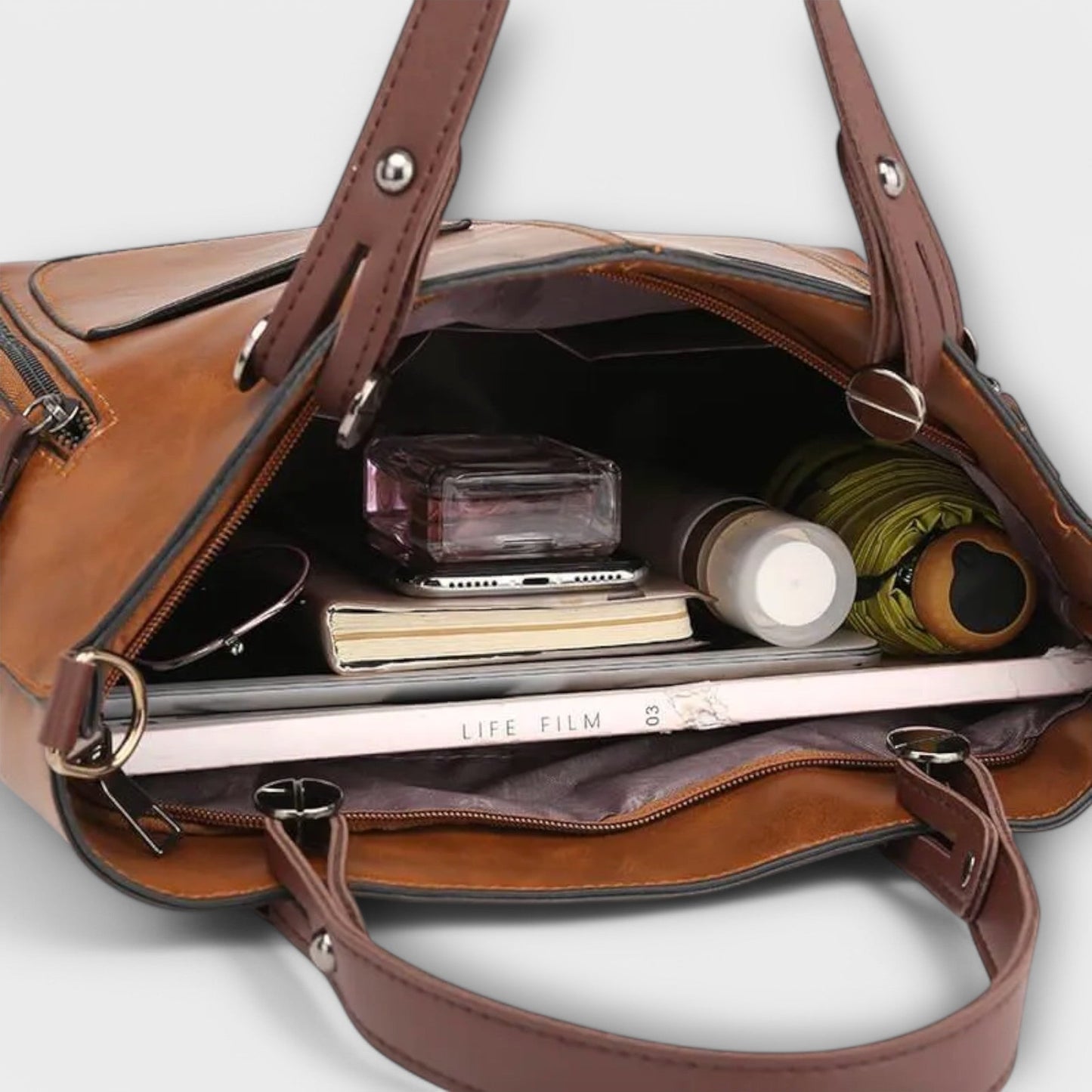Aurellia - Sac en Cuir Élégant et Spacieux pour un Usage Quotidien