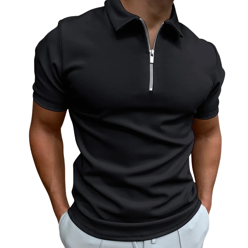 Lucente™ | Polo à Col Zippé