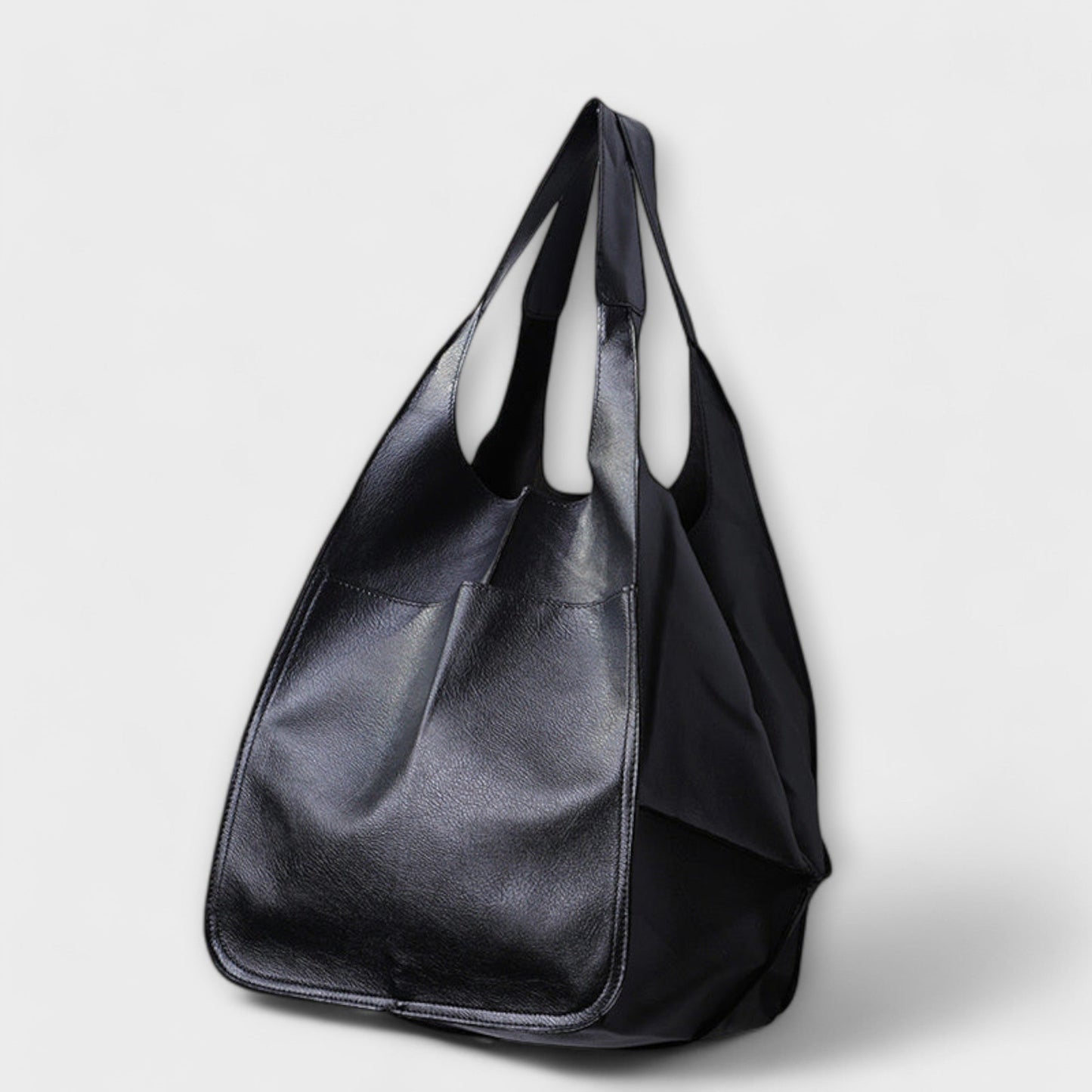 Sac de week-end oversized Aurellia, cuir PU, tote de voyage polyvalent