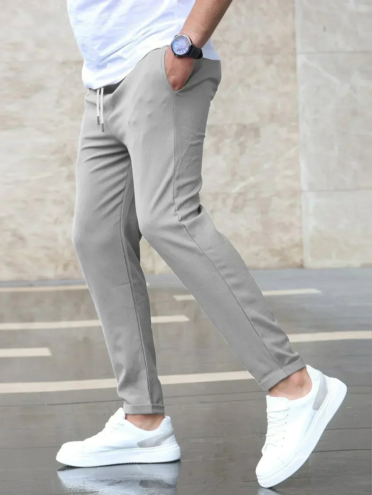Pantalons Stretch Farelli