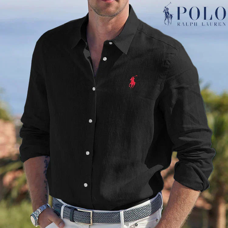 RL™ Chemise ajustée avec boutons