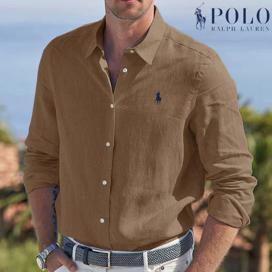 RL™ Chemise ajustée avec boutons