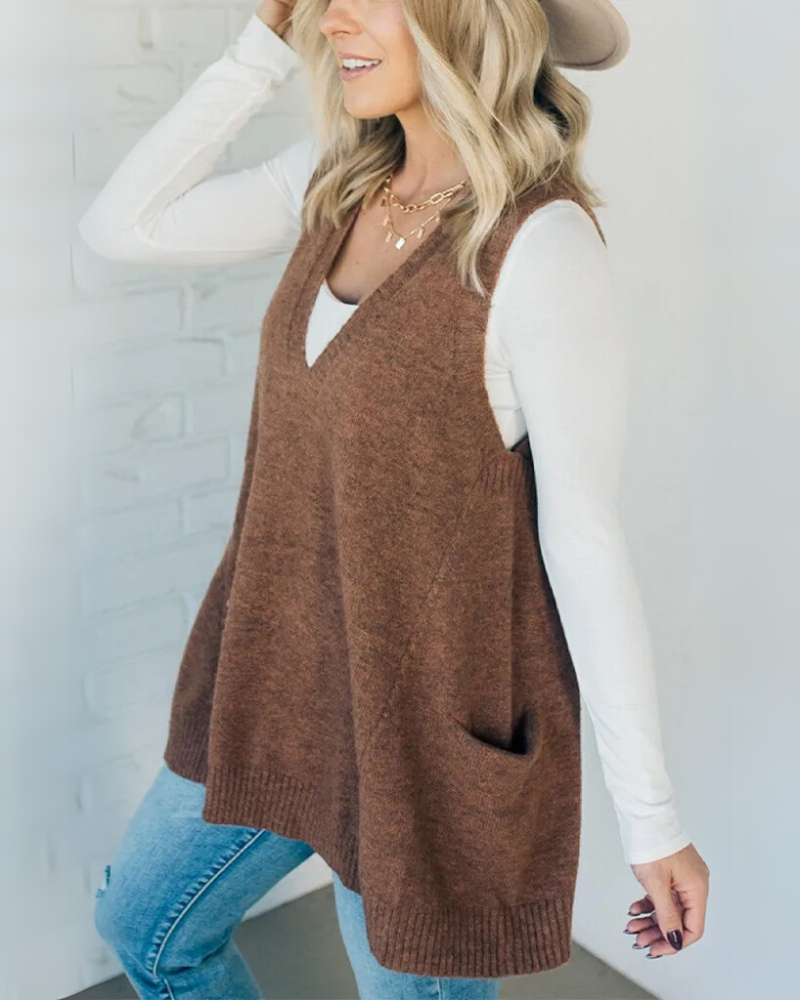 Elena - Gilet en Maille