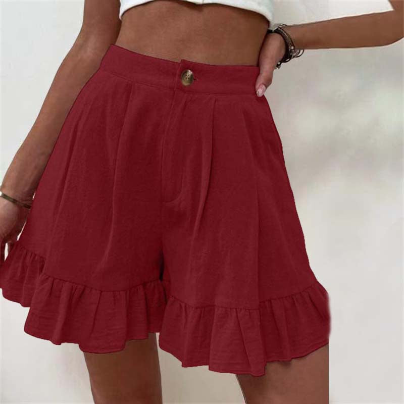 Shorts Casual en Couleur Unie