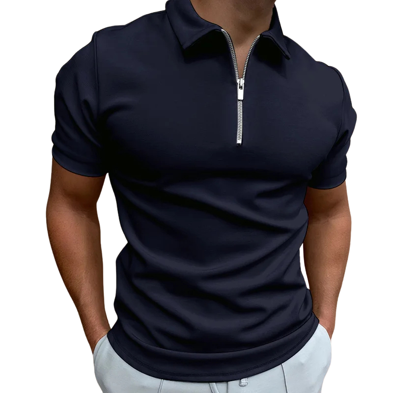 Lucente™ | Polo à Col Zippé