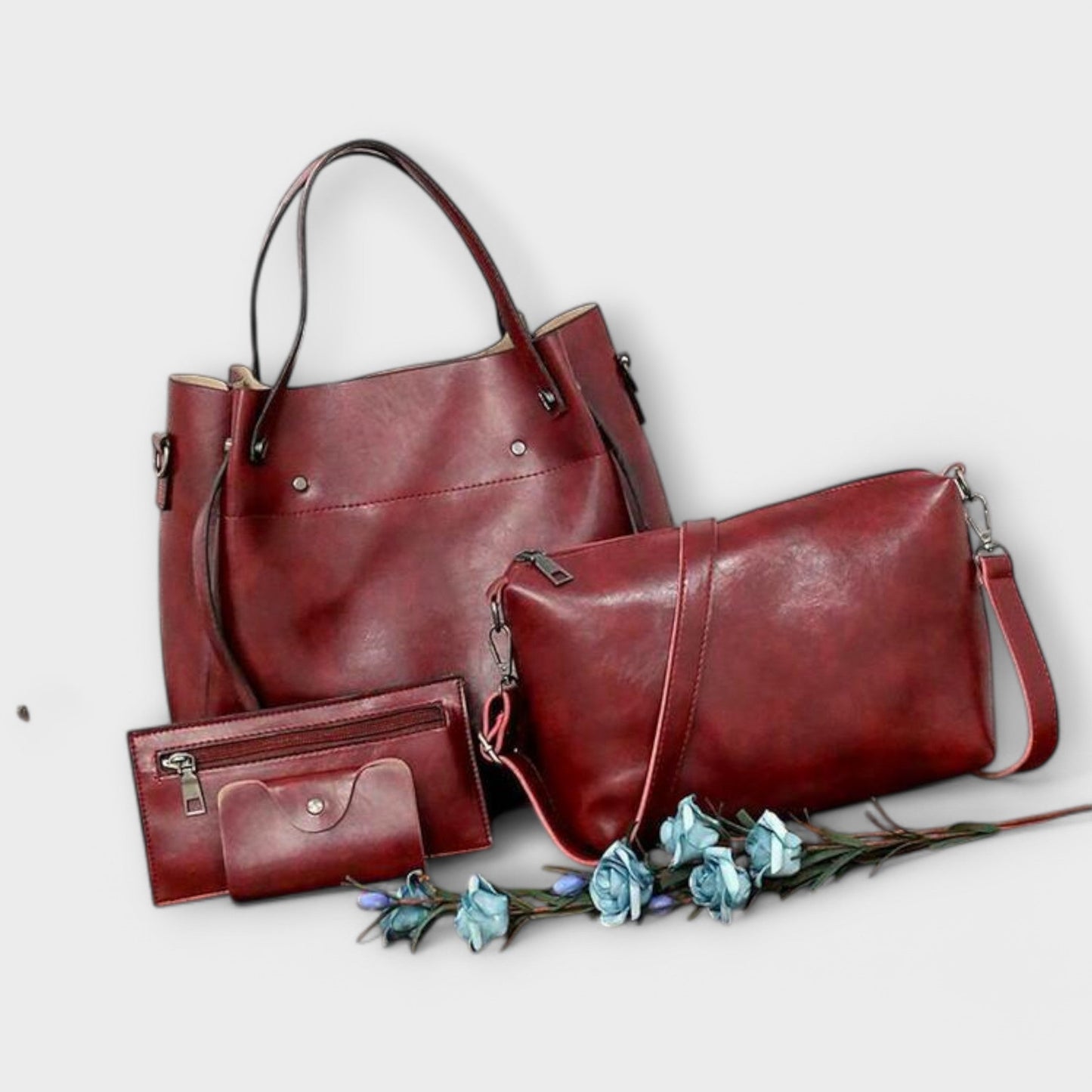Aurellia - Ensemble de 4 Sacs Vintage Élégants pour un Usage Quotidien