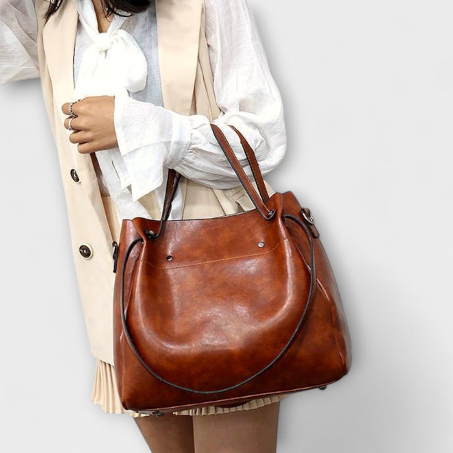 Aurellia - Ensemble de 4 Sacs Vintage Élégants pour un Usage Quotidien