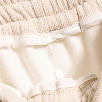 Pantalons Chauds de Couleur Unie