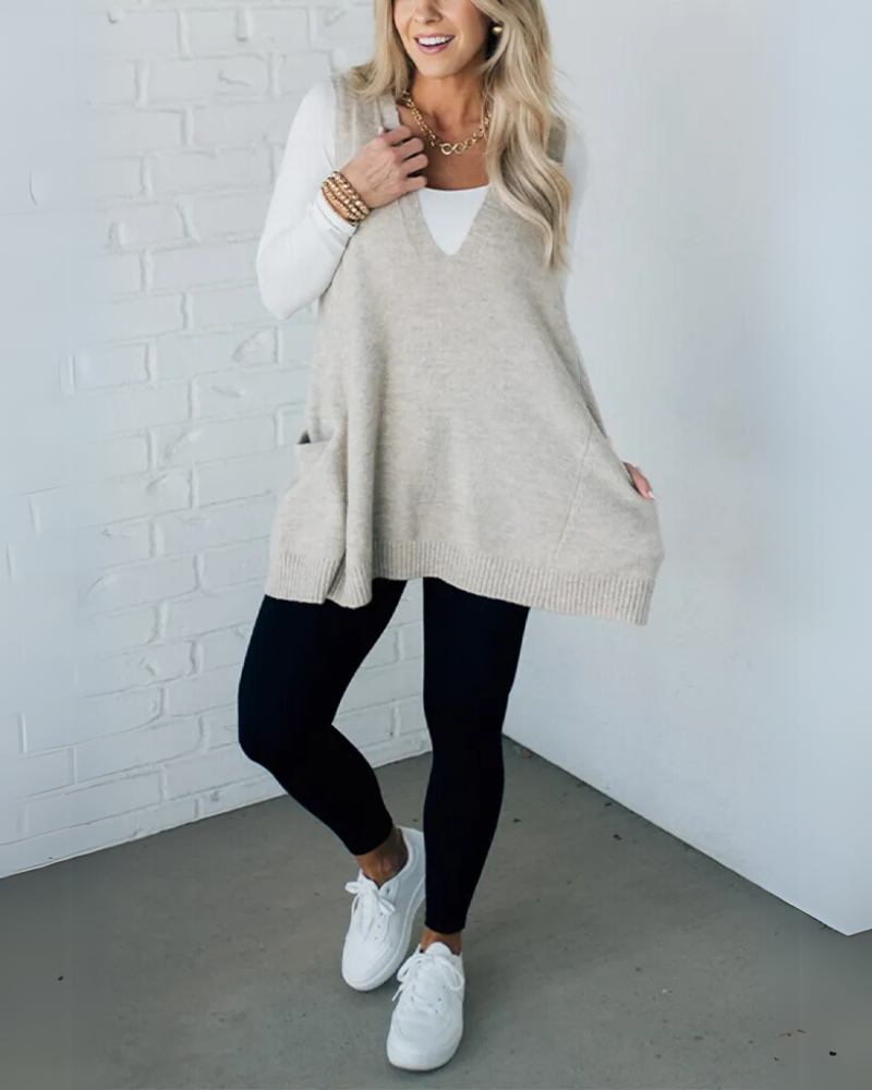 Elena - Gilet en Maille
