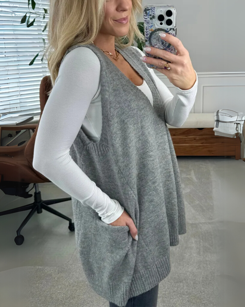 Elena - Gilet en Maille