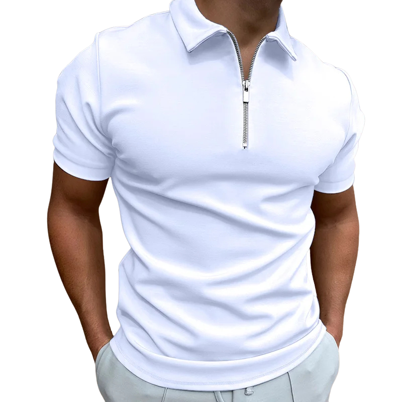 Lucente™ | Polo à Col Zippé