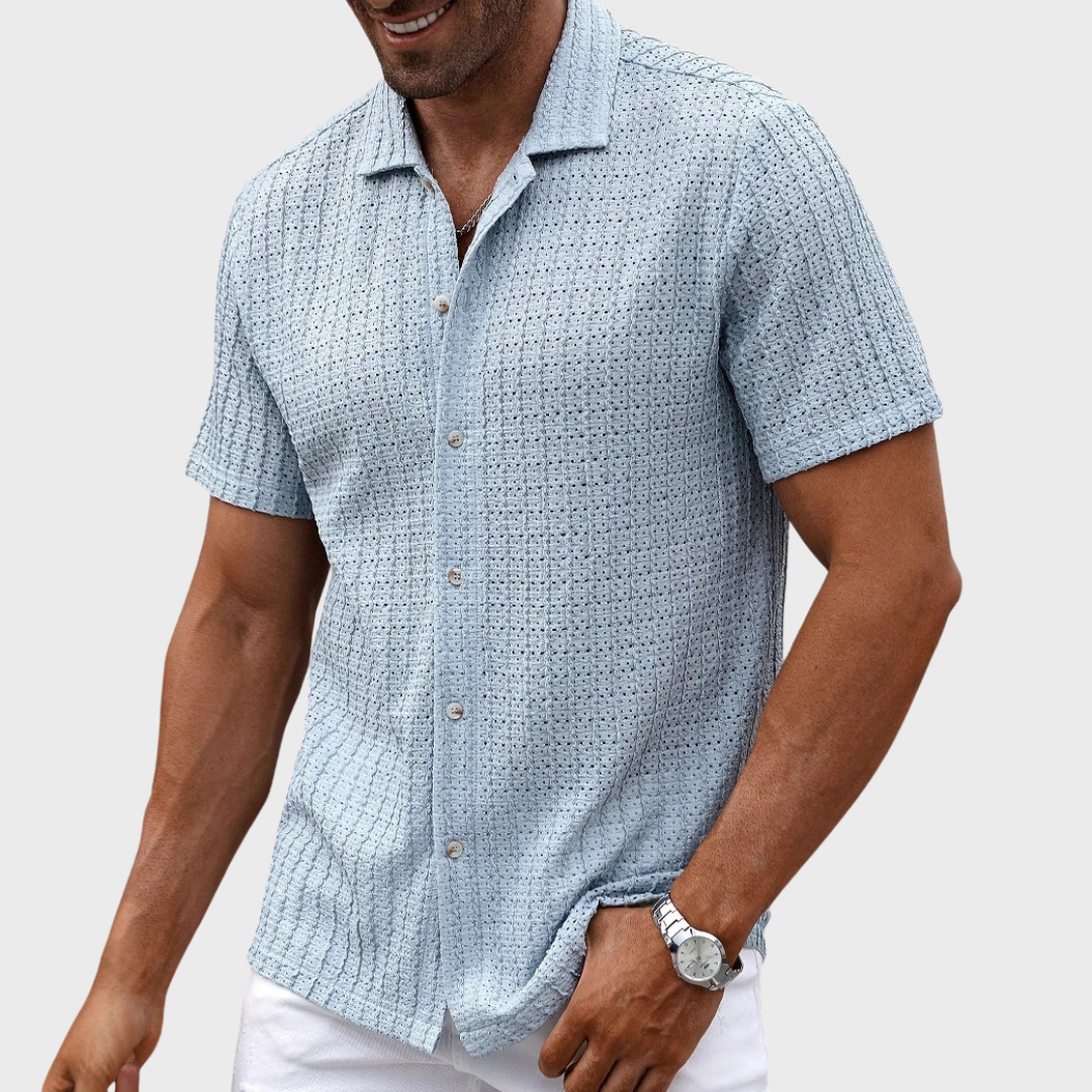 Chemise Breeze en Maille Texturée Haven Hills
