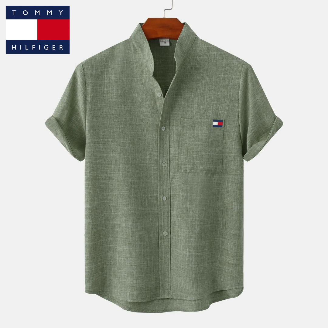 Chemise décontractée en lin de luxe
