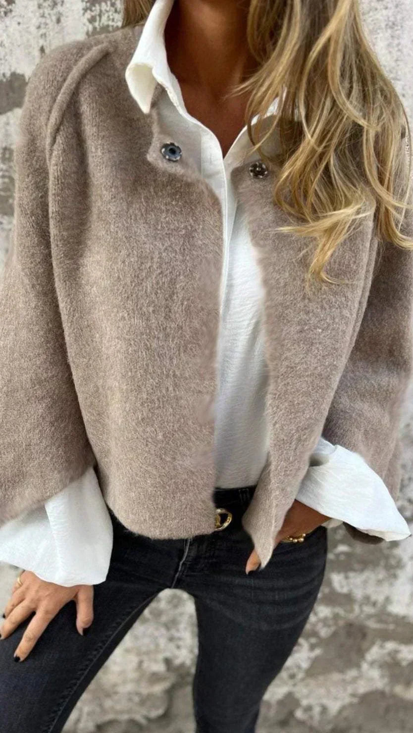 Cardigan en Laine Stella