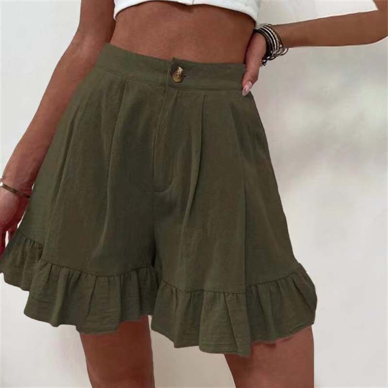 Shorts Casual en Couleur Unie