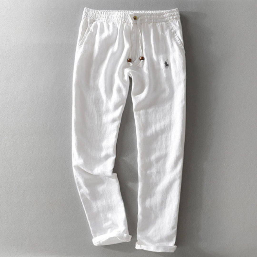 Pantalons en lin décontractés RL™