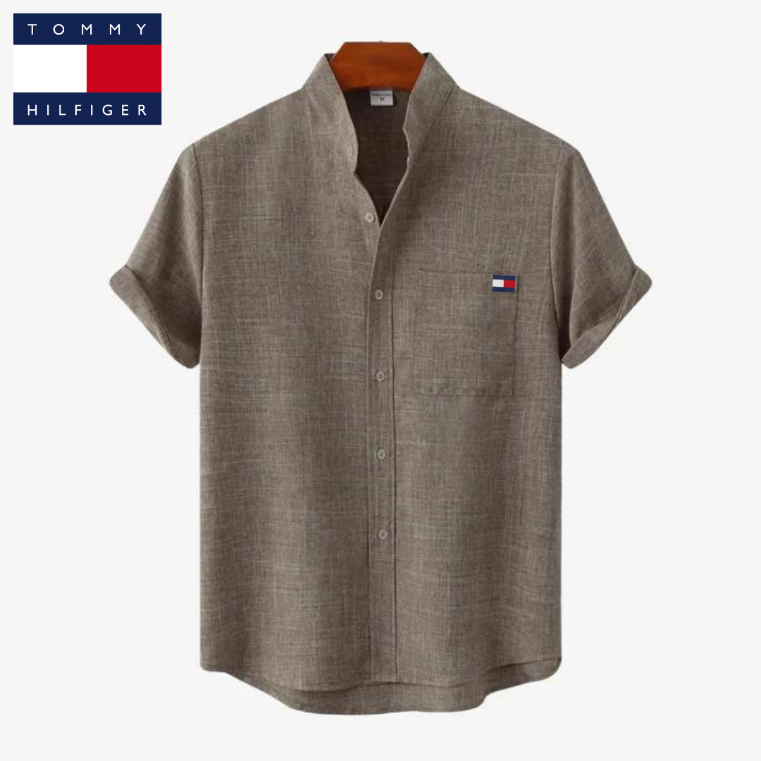 Chemise décontractée en lin de luxe