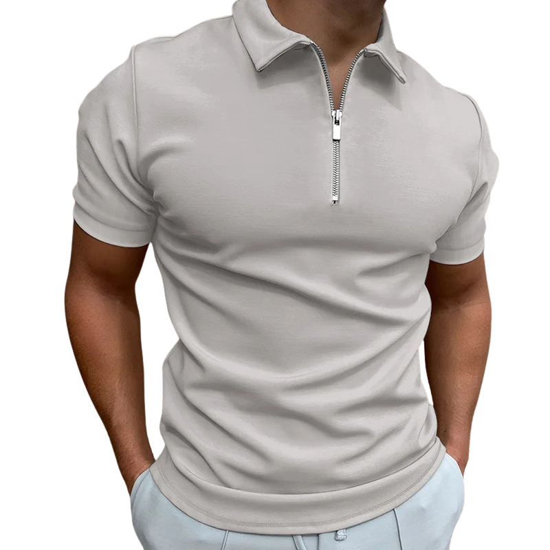Lucente™ | Polo à Col Zippé