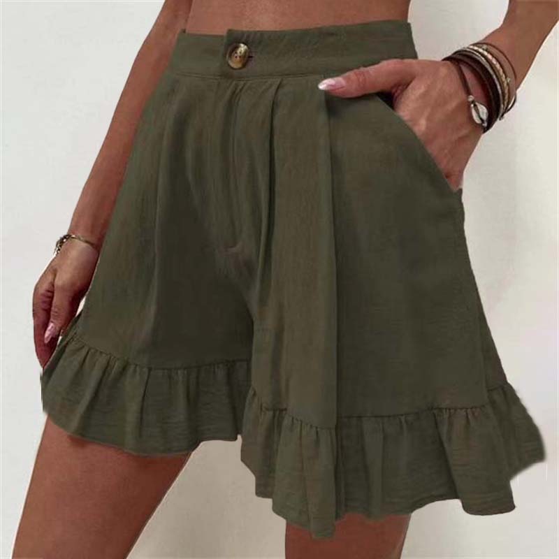 Shorts Casual en Couleur Unie