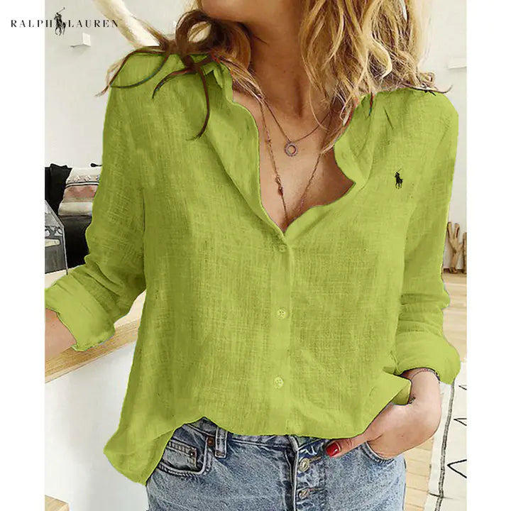 Chemise RL en Lin Léger – Polyvalente et Raffinée RL