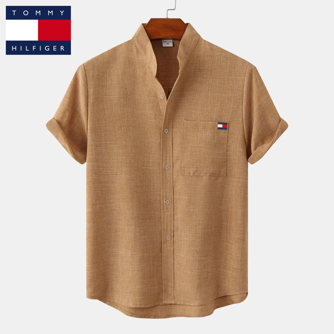 Chemise décontractée en lin de luxe