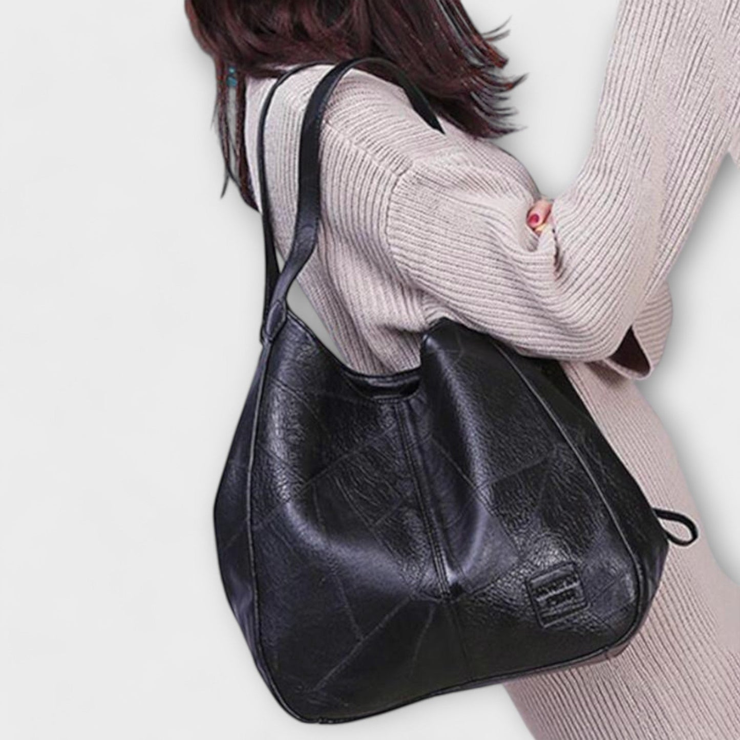 Sac en cuir vintage Aurellia - Design spacieux et élégant pour un usage quotidien