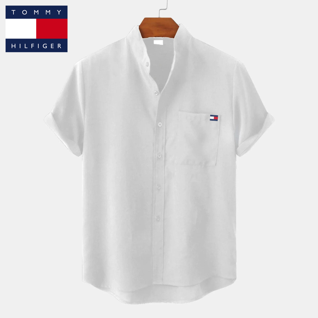 Chemise décontractée en lin de luxe