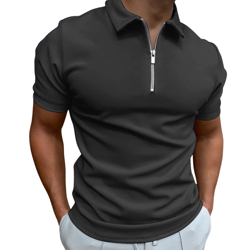 Lucente™ | Polo à Col Zippé