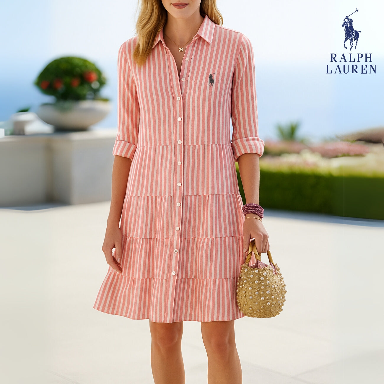 Robe Chemise Rayée || SOLDES