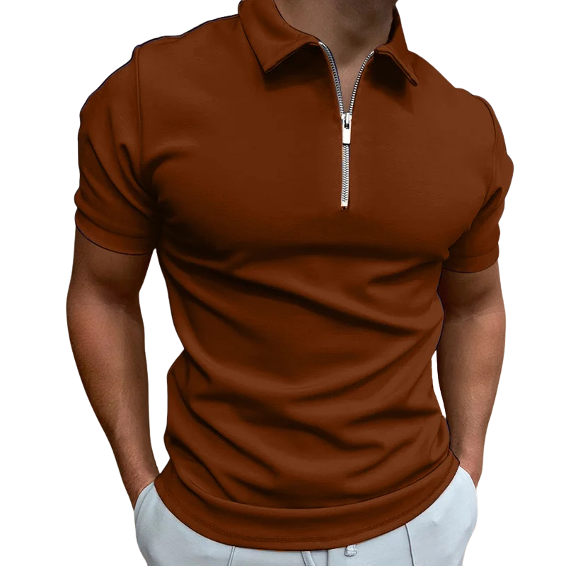 Lucente™ | Polo à Col Zippé