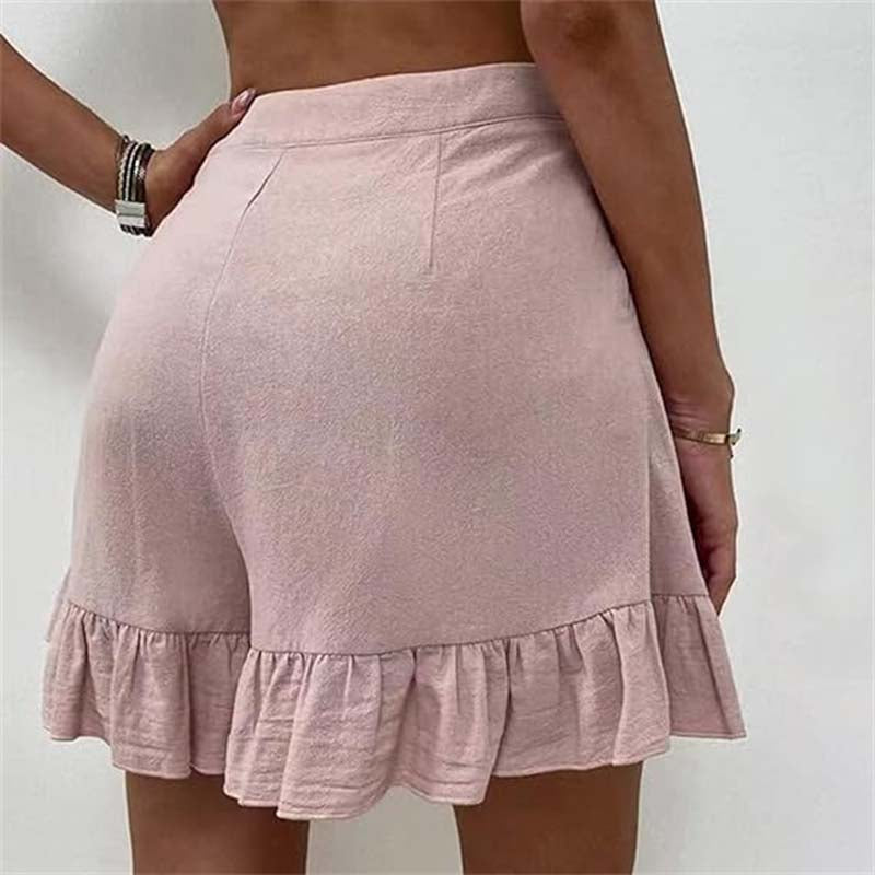 Shorts Casual en Couleur Unie
