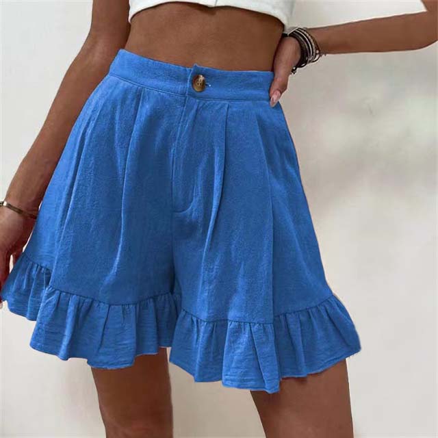 Shorts Casual en Couleur Unie