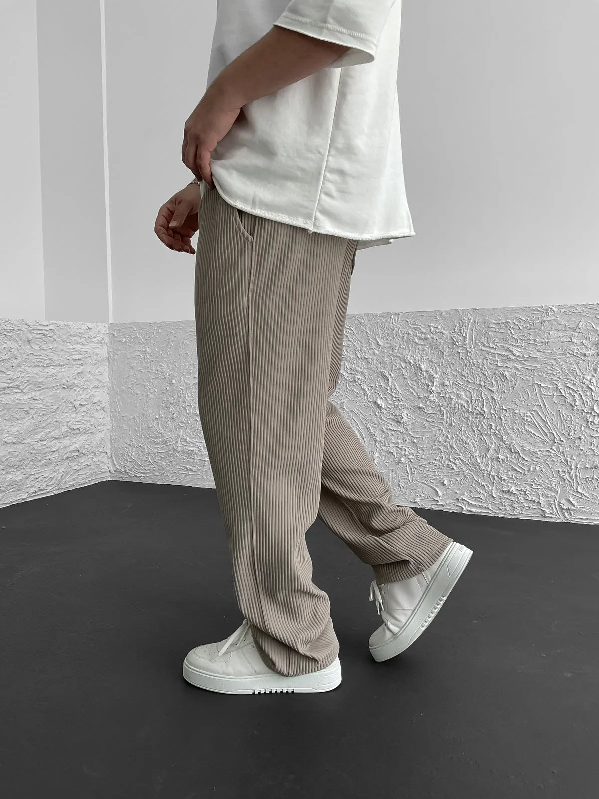 Pantalons à Côtes Harrington