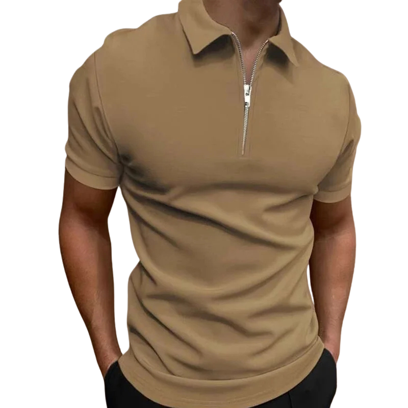 Lucente™ | Polo à Col Zippé