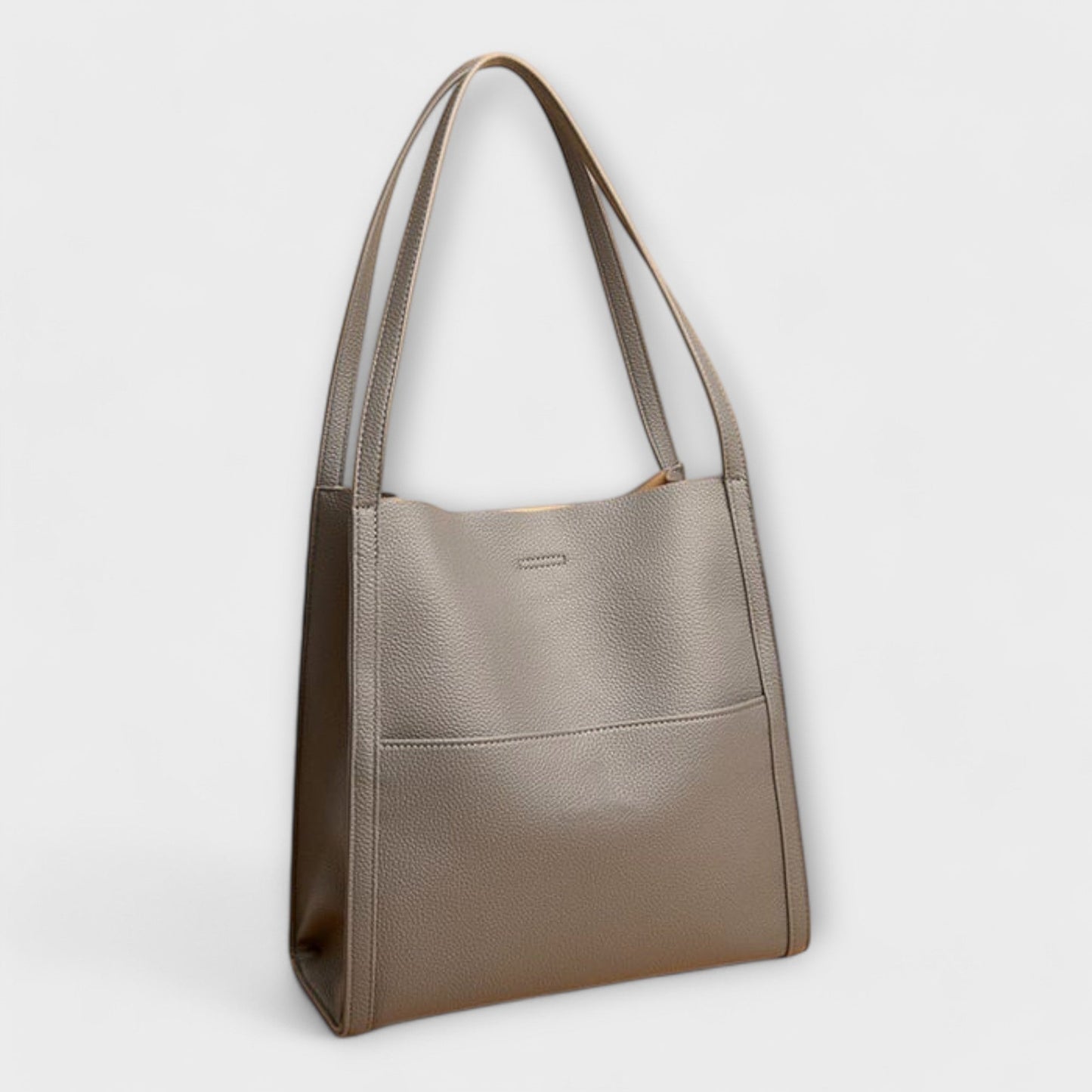 Aurellia. - Sac en Cuir Artisanale avec Grand Espace et Poignées Robustes pour Usage Quotidien