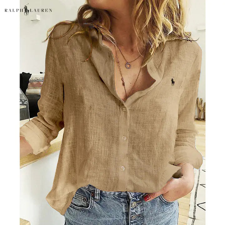 Chemise RL en Lin Léger – Polyvalente et Raffinée RL