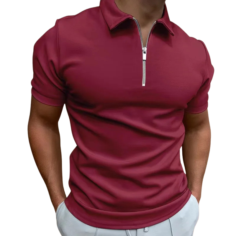 Lucente™ | Polo à Col Zippé