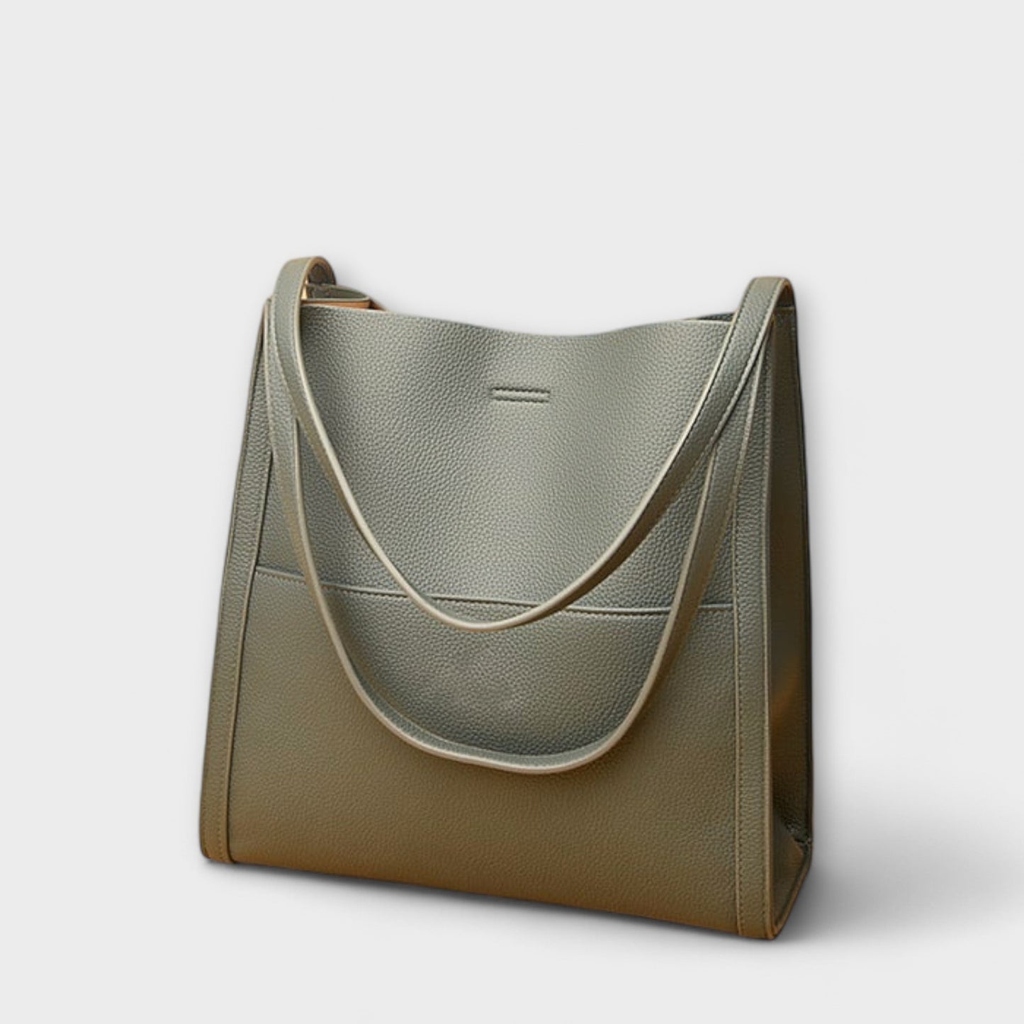 Aurellia. - Sac en Cuir Artisanale avec Grand Espace et Poignées Robustes pour Usage Quotidien