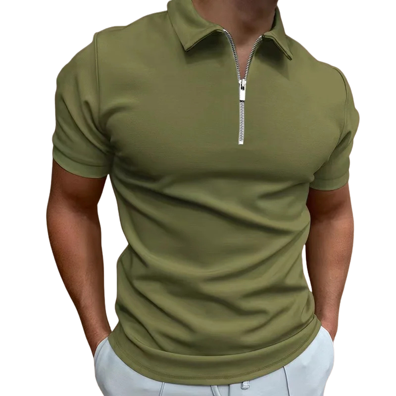 Lucente™ | Polo à Col Zippé