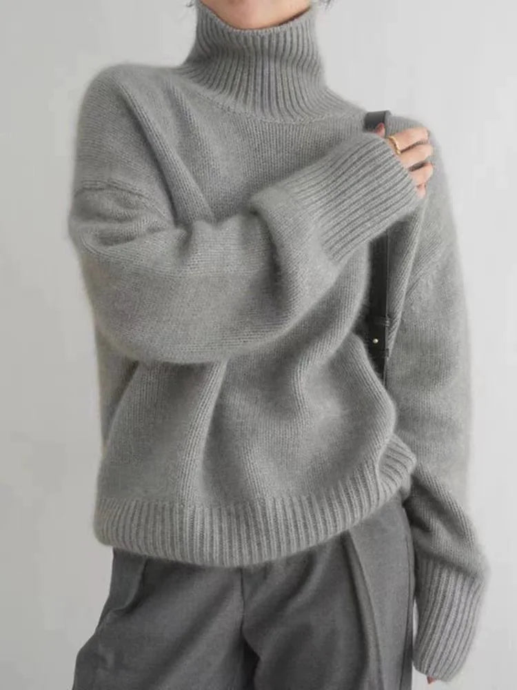 Pull à Col Roulé Lynn