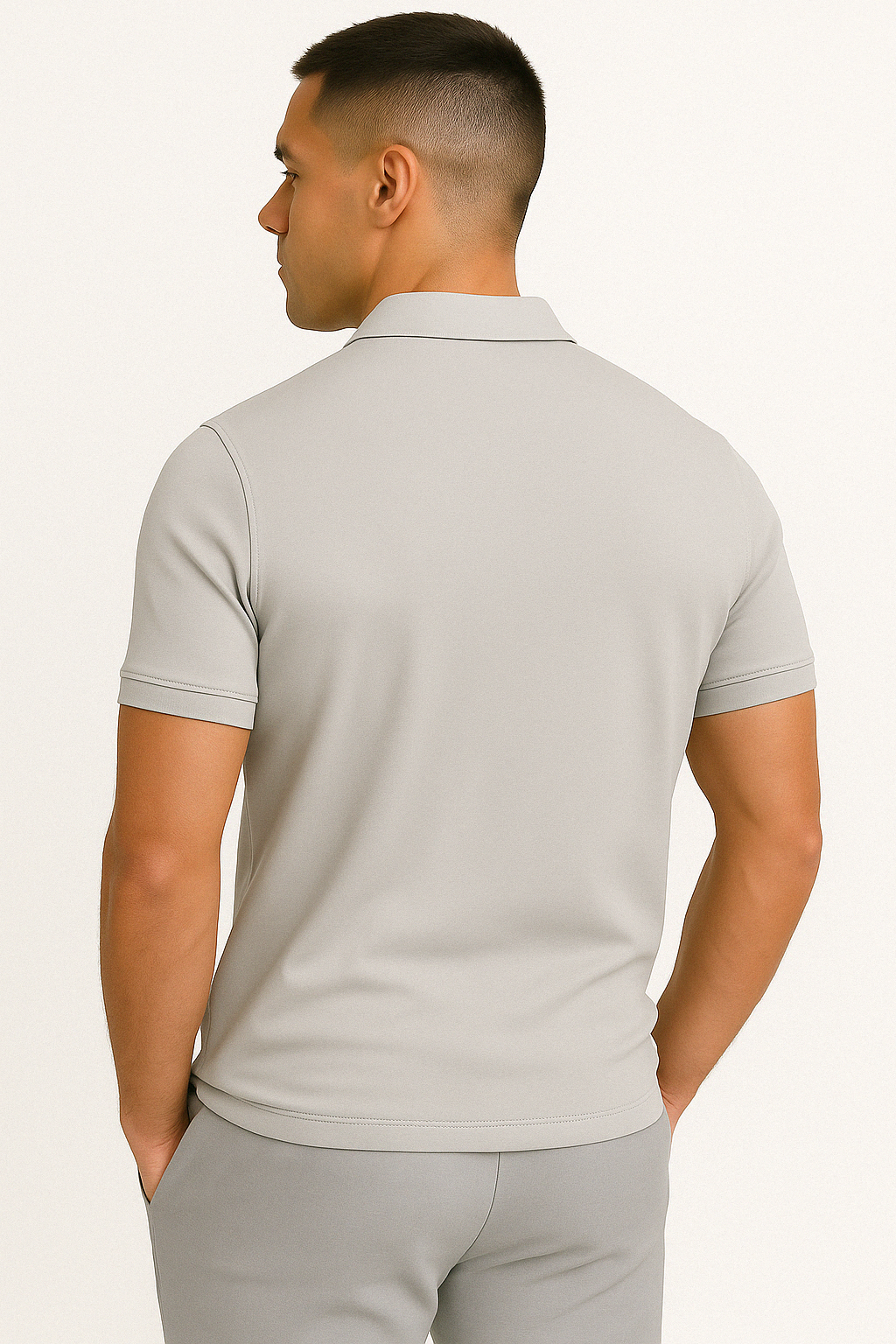 Lucente™ | Polo à Col Zippé