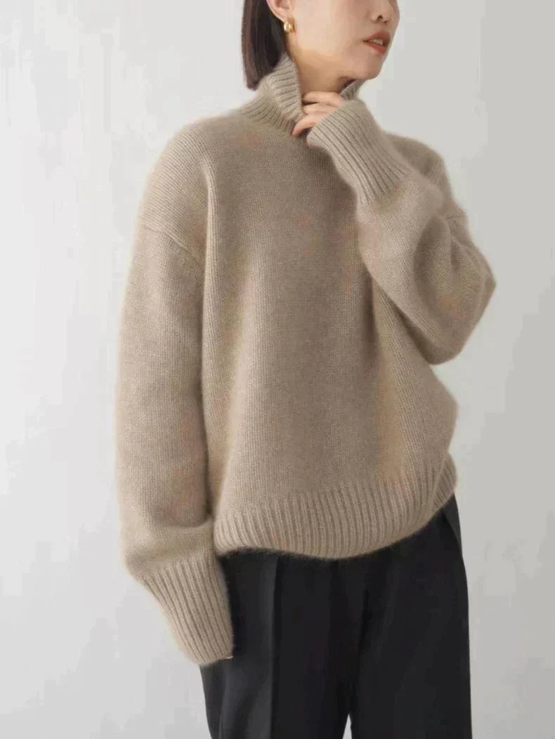 Pull à Col Roulé Lynn