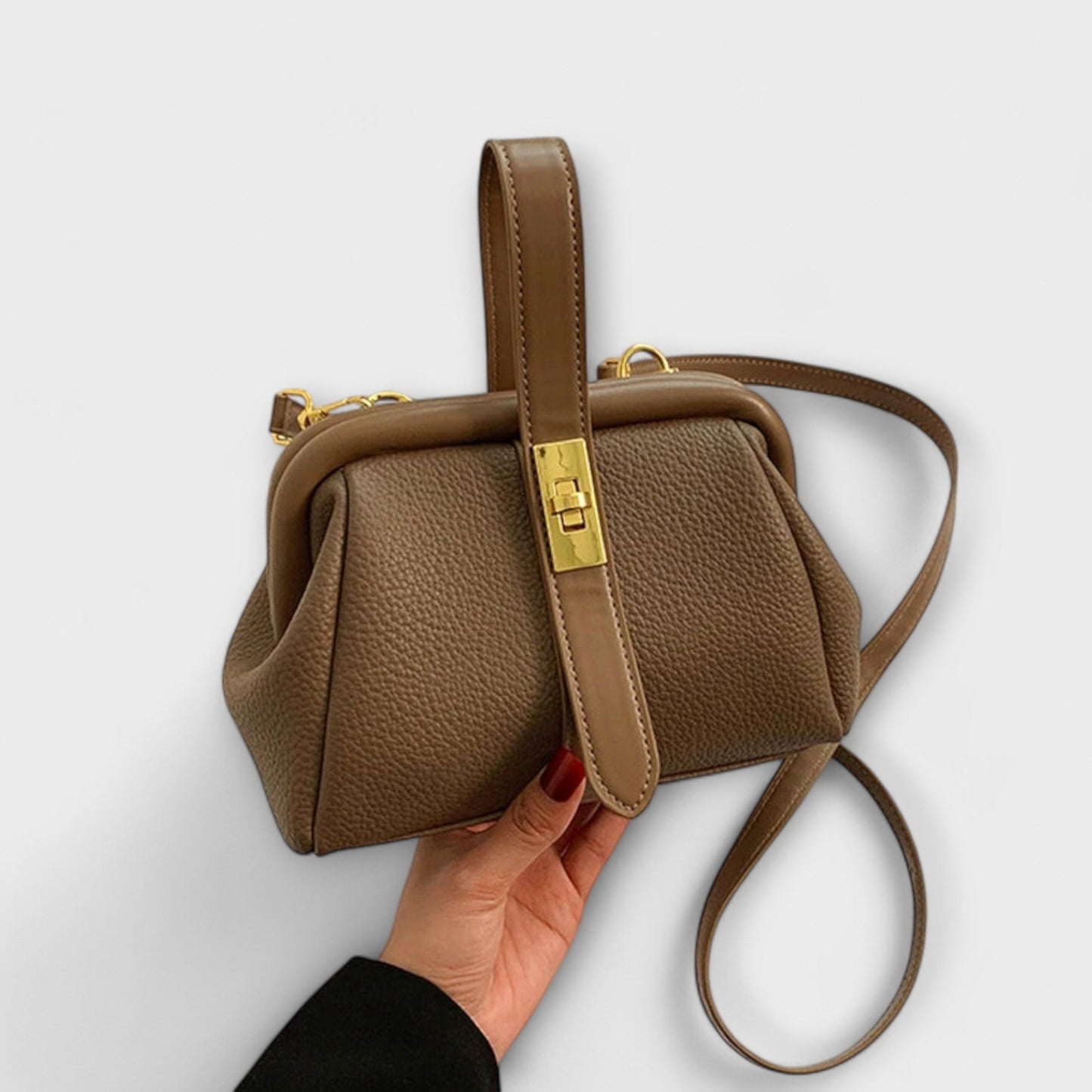 Sac à main rétro Aurellia - Design classique, intérieur spacieux, usage quotidien