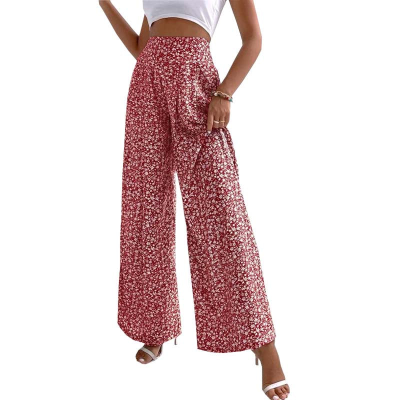 Pantalons Fleurs Décontractés