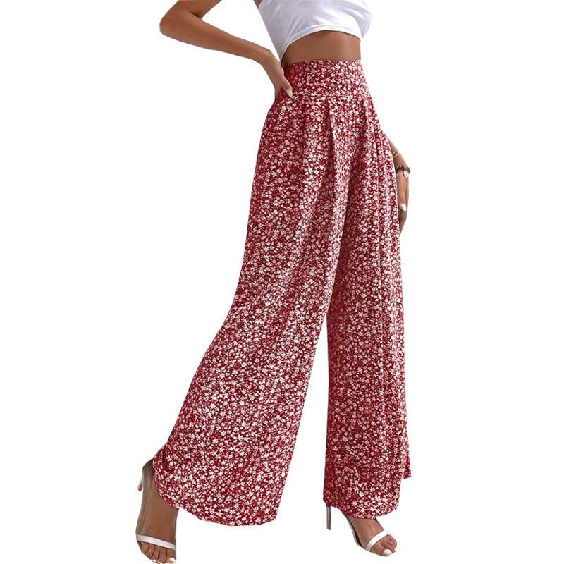 Pantalons Fleurs Décontractés