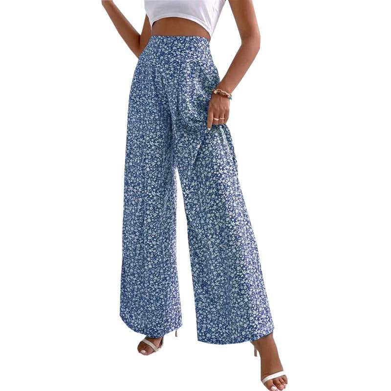 Pantalons Fleurs Décontractés