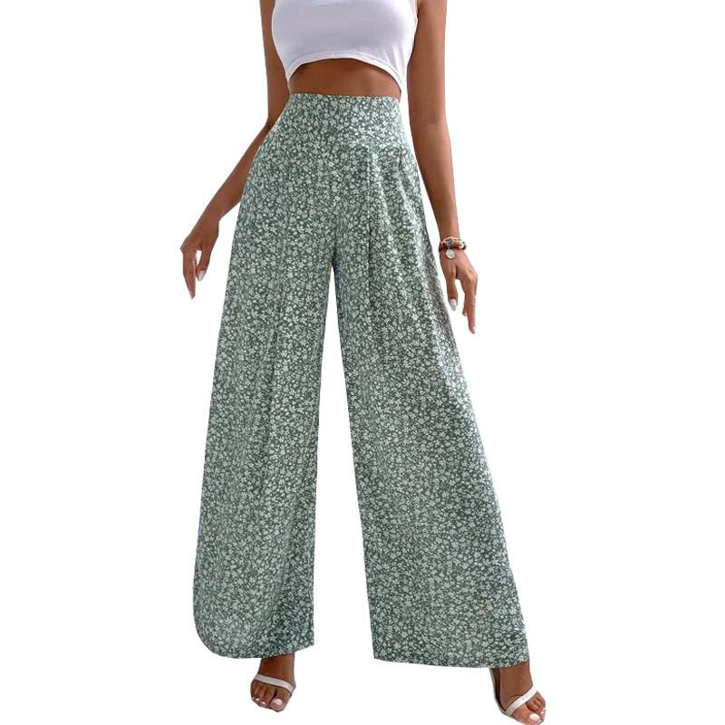 Pantalons Fleurs Décontractés
