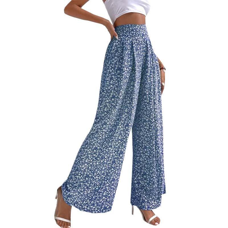 Pantalons Fleurs Décontractés