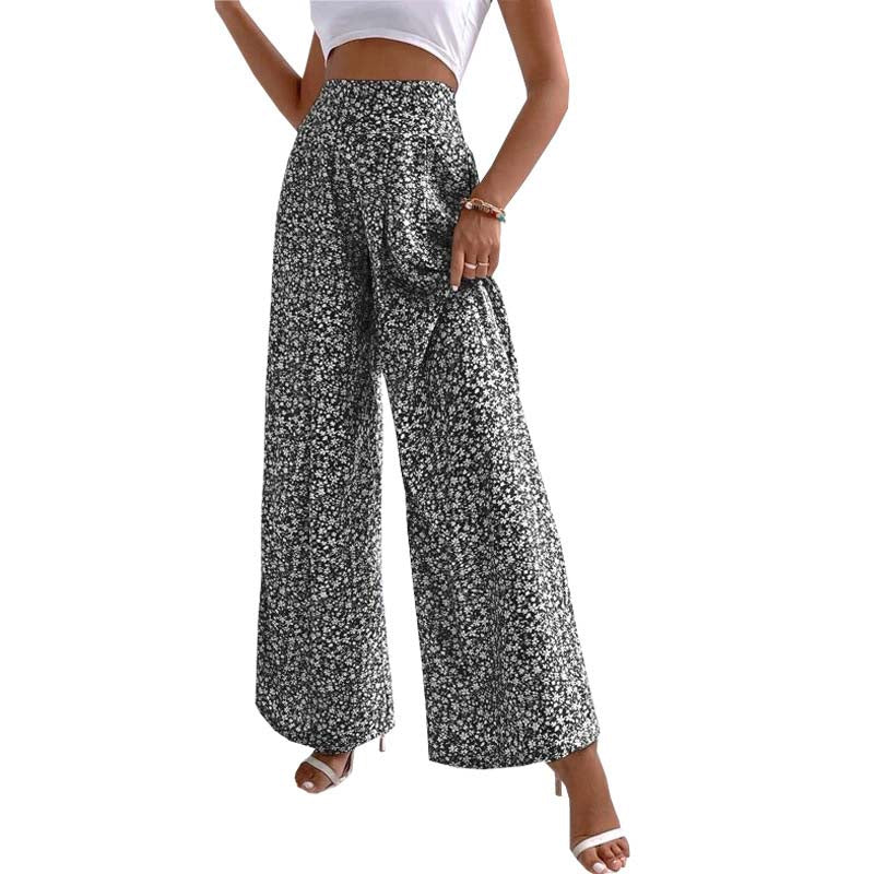 Pantalons Fleurs Décontractés