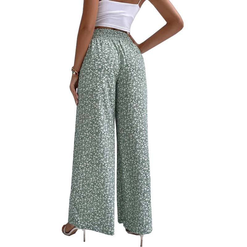 Pantalons Fleurs Décontractés